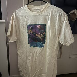 Primitive Cream T-Shirt with Dynamic Graphic